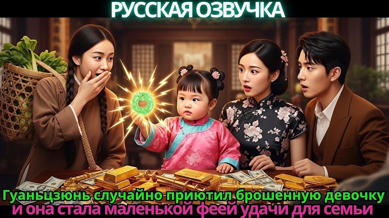 Гуаньцзюнь случайно приютил брошенную девочку – и она стала маленькой феей удачи для семьи!