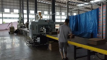 Fully Auto tying machine Inline Japan Mitsubishi FFG, bundling machine with Mitsubishi flexo printer