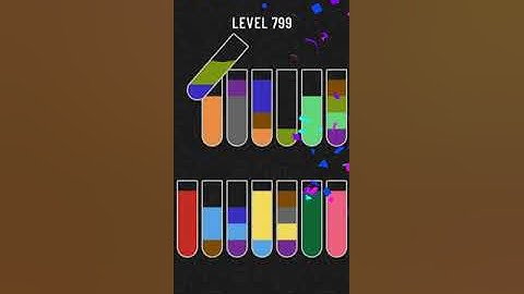water sort puzzle - level 799