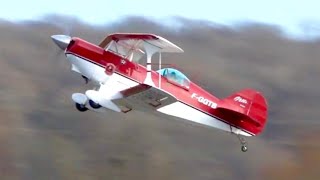 Pitts Special S-2A | Rocket Takeoff and Crosswind Landing at Nancy Essey Airport | Aerobatic Biplane