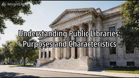 Understanding Public Libraries: Purposes and Characteristics
