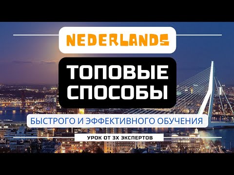 видео: Урок по эффективному изучению нидерландского языка от 3х экспертов