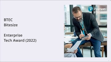 BTEC Bitesize- Component 1 Learning Outcome C1 Task 3A - BTEC Tech Award (2022) Enterprise