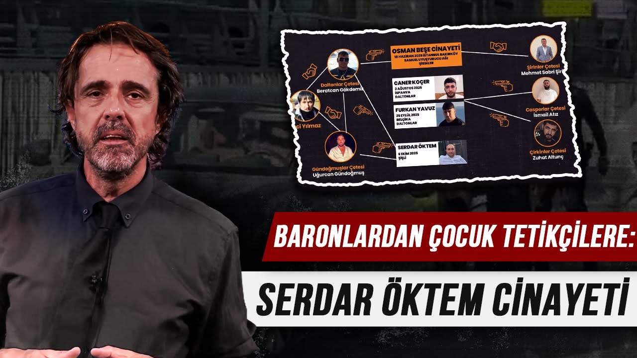 Baronlardan çocuk tetikçilere: Serdar Öktem Cinayeti  | Mafya Cinayetleri 01 | Timur Soykan