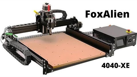 FoxAlien 4040-XE CNC Router Unboxing // Assembling // Testing