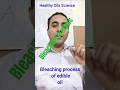 Bleaching Process of Edible Oil & Fats | Color Removal Explained in Seconds #OilBleaching