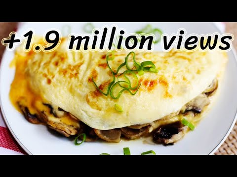 Mushroom Omelette : How to make mushroom omelette