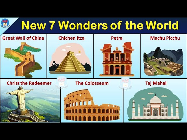 New 7 Wonders of the World  7 Wonders of the Modern World 2020