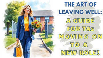 THE ART OF LEAVING WELL: A GUIDE FOR TEACHING ASSISTANTS MOVING ON TO A NEW ROLE!