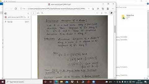Vector Calculus | Lecture 7 | Dr. P.P. Nath