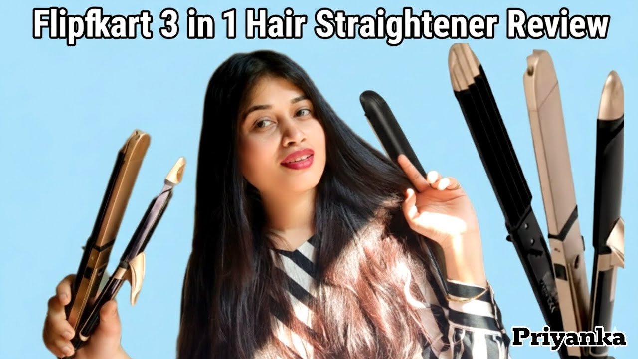 Flipkart 3 in 1 Hair Straightener Review 🔥 | Worth It or Not? | Honest Review | Priyanka Odyssey |