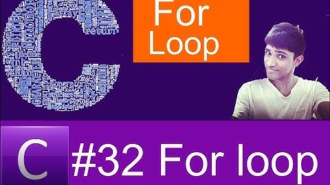 #32 How To Use For Loop in C language (HINDI/URDU) Shubham Jangid