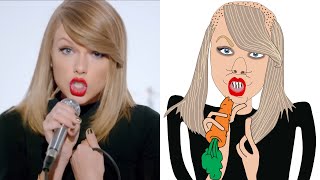Taylor Swift - Shake It Off | Drawing Meme
