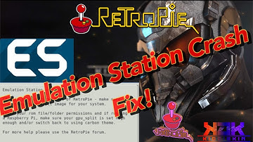 How to Fix Emulation Station Crashing for Retropie | Raspberry PI 4