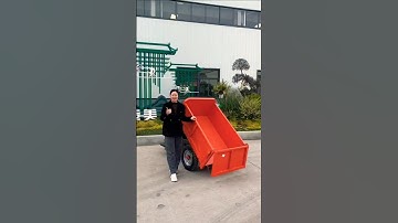 Electric tricycle! Self unloading trucks! Agrectual Trolley 🛒 #1 machine for multiple uses #trending