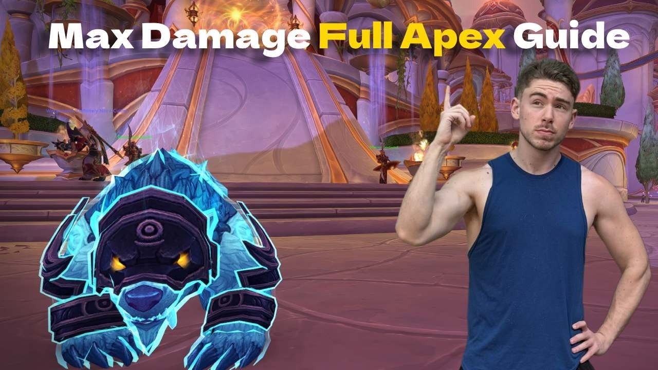 Max Damage Guardian Druid Min Max Guide. Full Apex EC build