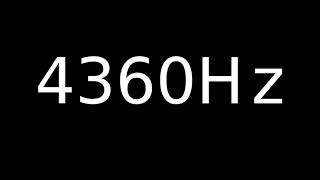 Speaker Sound Test 4360Hz