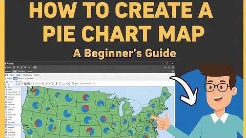 How to Create a Pie Chart Map in ArcMap | A Beginner