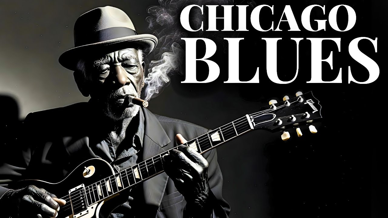 Best Whiskey Blues Songs 🥃 Chicago Blues Playlist | Relaxing Slow Music for Evening Chill