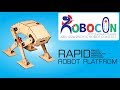 Robocon 2019 Walking Robot Concept - Autonomous Horse robot with 4 Legs