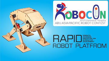 Robocon 2019 Walking Robot Concept - Autonomous Horse robot with 4 Legs