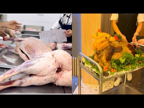Қойды БҮТІНДЕЙ ПІСІРДІК😱😱 ОФФЛАЙН МАСТЕР КЛАСС ҚАЛАЙ ӨТЕДІ? #рек #готовка #рецепты #новыйрецепт