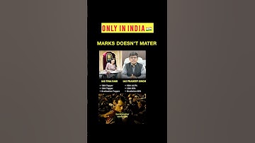 From Average Student to IAS Topper | Pradeep Singh vs Tina Dabi | Marks Don