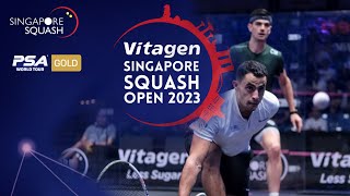 Highlights - Fares Dessouky (EGY) v Curtis Malik (ENG) VITAGEN Singapore Open 2023