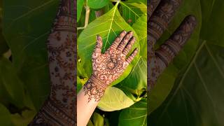 Beginners Can Do This! Full Hand Front Mehndi Tutorial 2026😍 | Step by Step #shorts #mehndi #henna