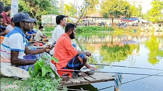 গ্রামের পুকুর থেকে অল্প টাকা টিকিটে বড় বড় মাছ শিকার দেখুন fishing | bangla fishing BD ||