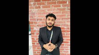 Video Resume – Samiul Hasan Siam