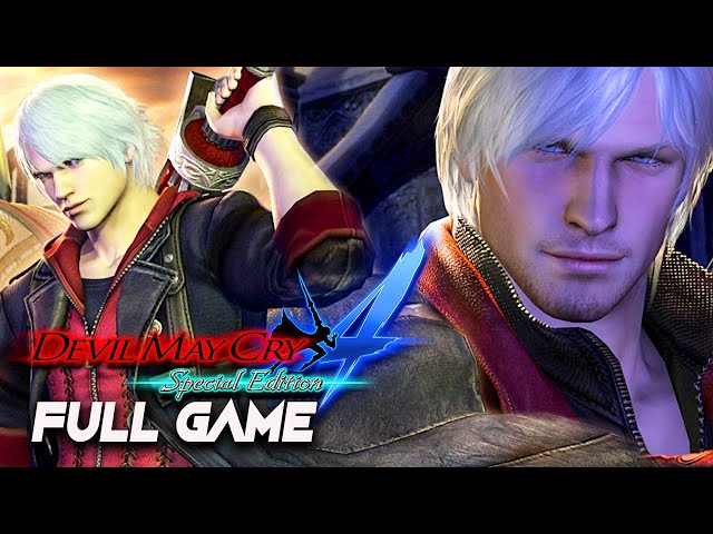 Devil May Cry 4 Special Edition All Cutscenes (Game Movie) 1080p