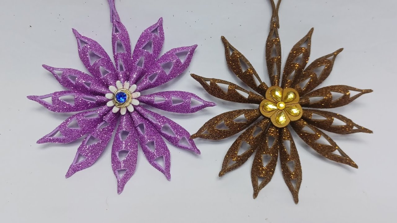 Christmas Snowflakes ️ Christmas Tree Decor Ornaments 🎄 DIY Christmas