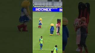 Aya jurig euy! Hiburan jeda babak pertama Persib vs Madura United #Shorts