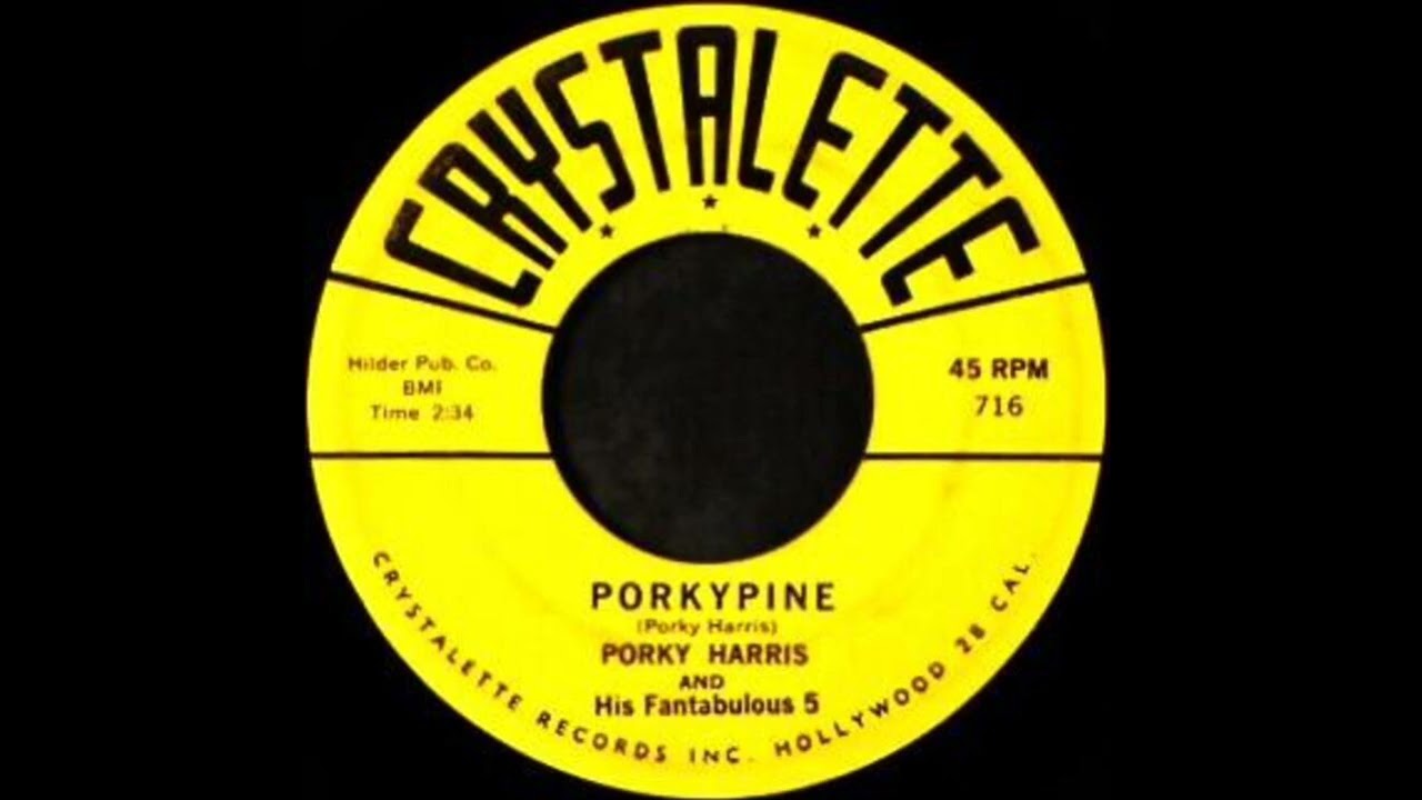 Porky Harris & his Fantabulous 5 - Porkypine. 1958 R&B Instrumental