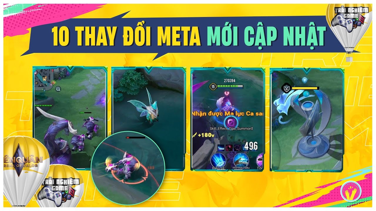 10 Thay Đổi cập nhật Meta Mới, Xóa Dơi Thủ Vệ vĩnh viễn, Đệ tà thần ra mắt, Tà thần lên ngôi TNG