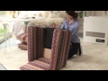 Hartley Upholstered Accent Chair Assembly Hartley Upholstered Accent Chair Assembly