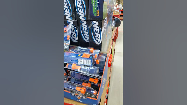 nerf aisle at Ollie's part 1