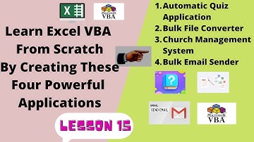 MS Excel VBA Tutorials For Beginners Lesson 15 - Data Mapping Part 2
