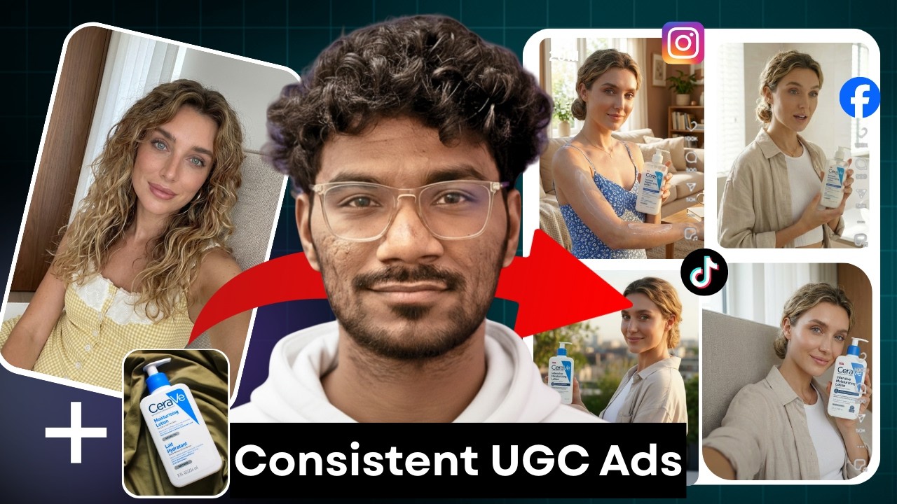 Create Viral AI UGC Ads with Consistent Character - Tamil