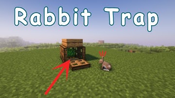 Minecraft: How To Make a Rabbit Trap