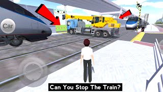 Can You Stop The Train in 3D Driving Class?