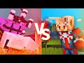 🥊Mr Piglin vs The Beast - Minecraft legends batalla contra el jefe #6