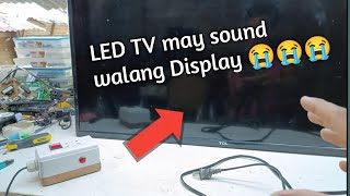 May sound walang picture (TCL LED Tv)tutorial repair