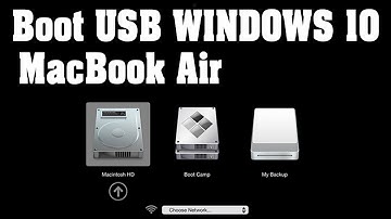 USB Boot Windows Cài Đặt Trên Macbook Air