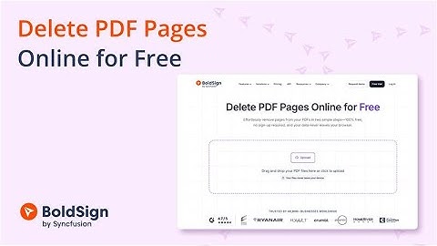 How to Delete PDF Pages Online for Free