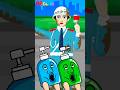 ジェルポンプおばけ meets ガードマンロボット #shorts #anime #animation #妖怪
