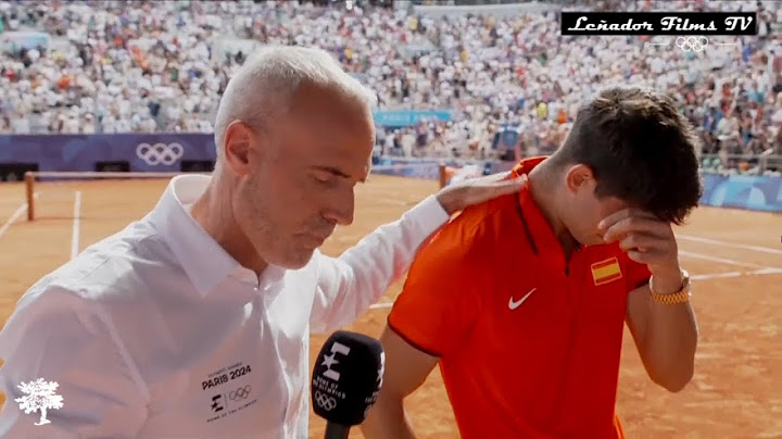 JJOO 24: Las duras LÁGRIMAS de Carlos Alcaraz, al perder el Oro contra Djokovic!! (@LenadorFilms TV)