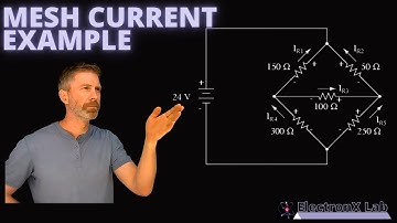 Mesh Current Analysis Example