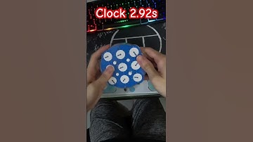 Clock solved in 2.92 seconds